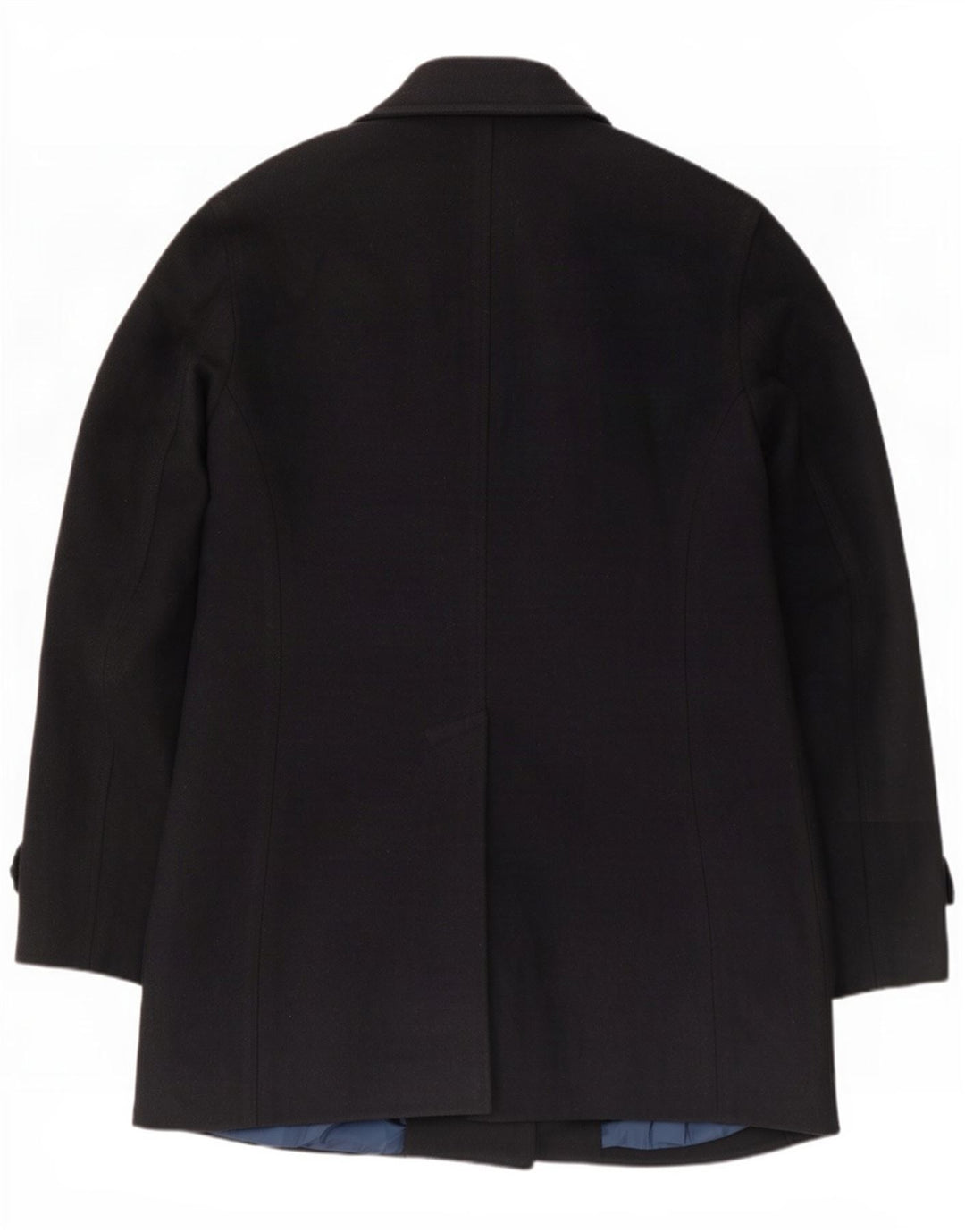 Marks & Spencer Herrenmantel UK 38 Mittelmarineblaues Polyester