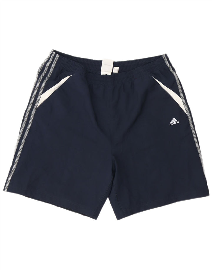 Adidas Herren Climacool Sport Shorts XL Marineblau Colourblock Polyester