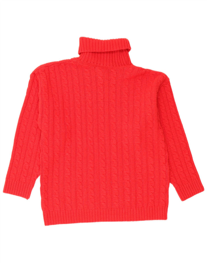 North Pole Rollkragenpullover für Damen, UK 18, XL, Rot