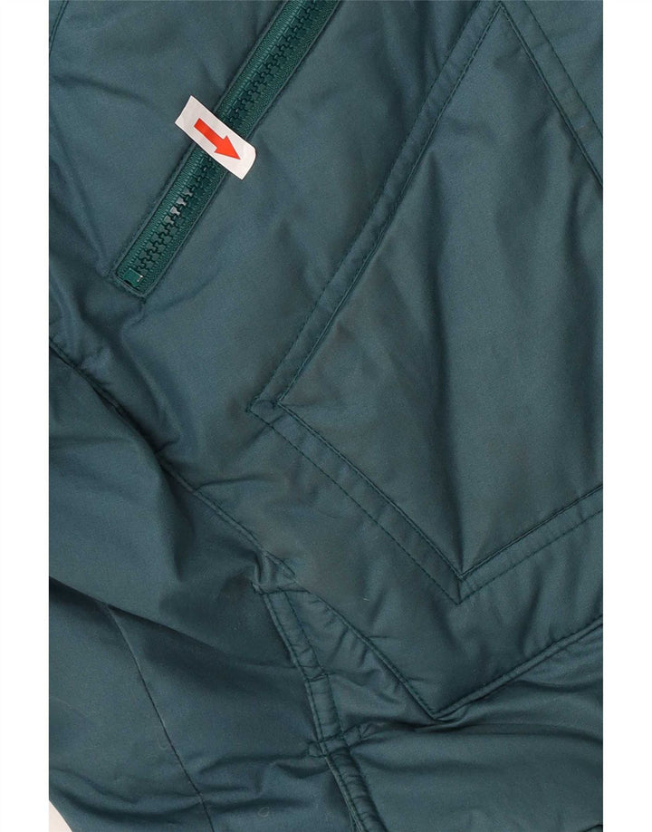 Diadora Herren Loose Fit Wattierte Jacke UK 42 XL Grün Polyester
