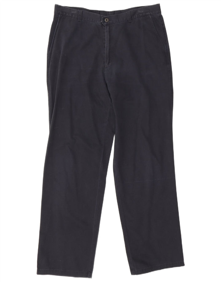 Dockers Herren gerade Chinohose W36 L32 Marineblau