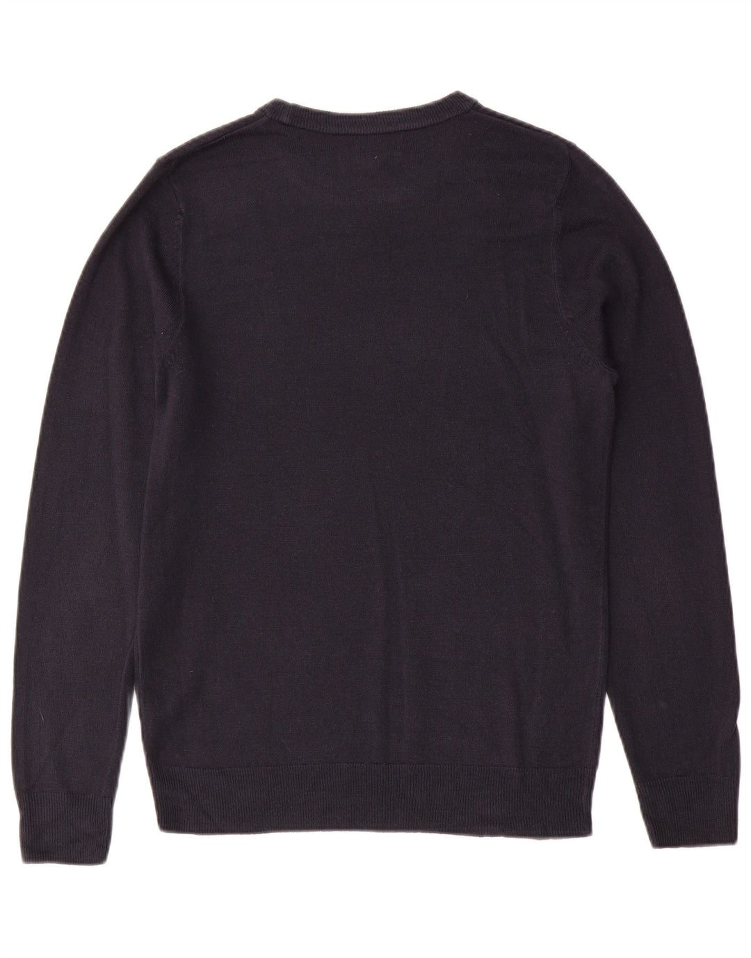 Marks & Spencer Herren-Pullover mit Rundhalsausschnitt, Größe S, marineblauer Kaschmir