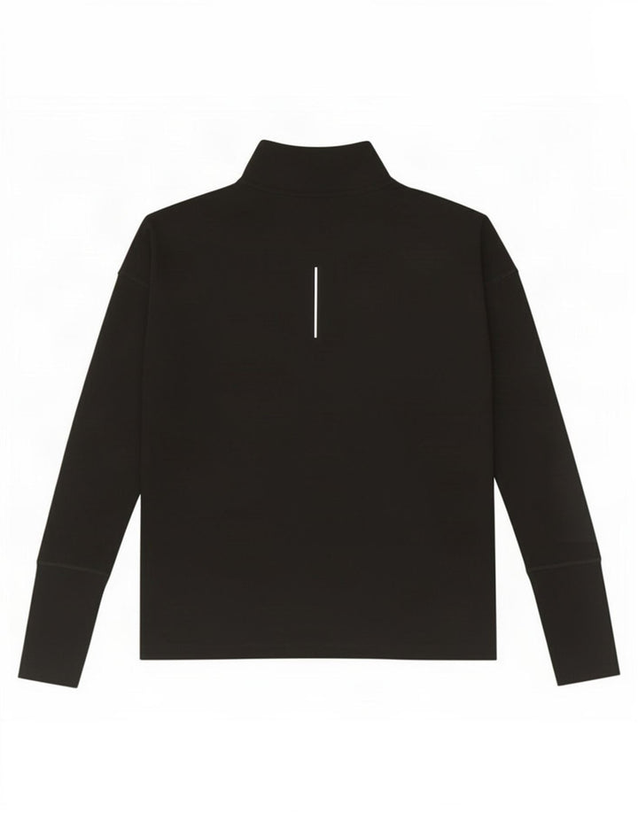 Nike Herren Dri Fit Pullover-Trainingsanzug mit Reißverschluss, Größe S, Schwarz, Polyester