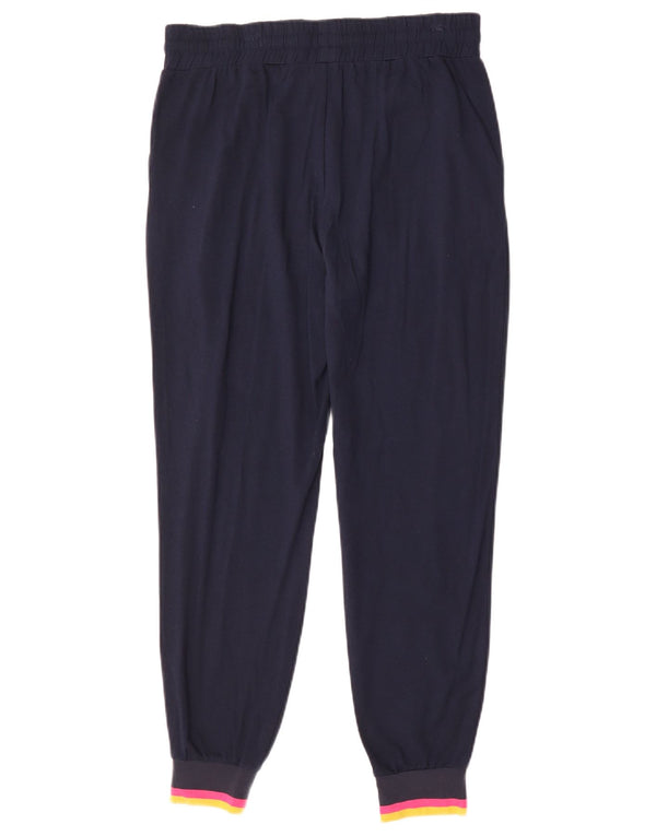 BODEN Damen Trainingshose Jogger UK 12 Medium Marineblau Baumwolle