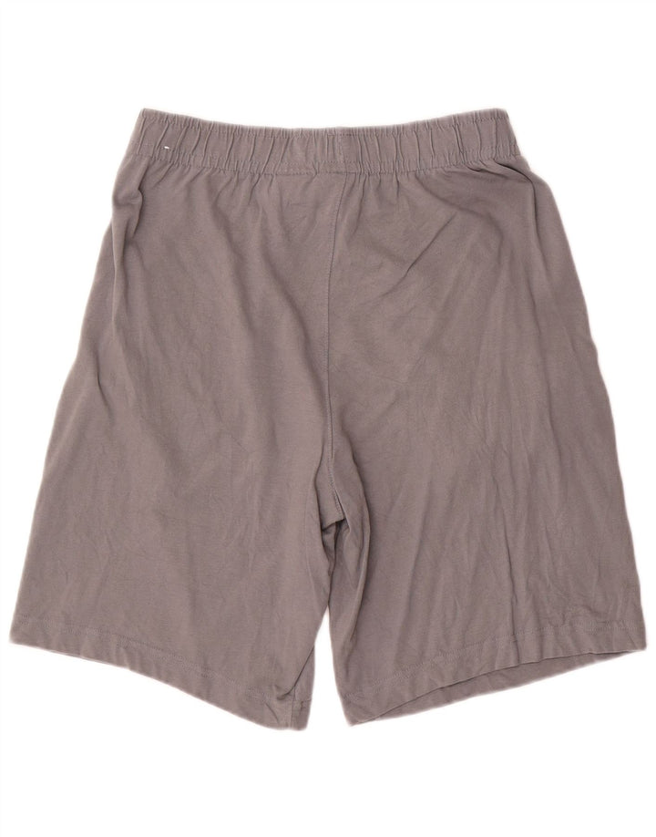 Nike Herren-Sportshorts aus mittelgrauer Baumwolle