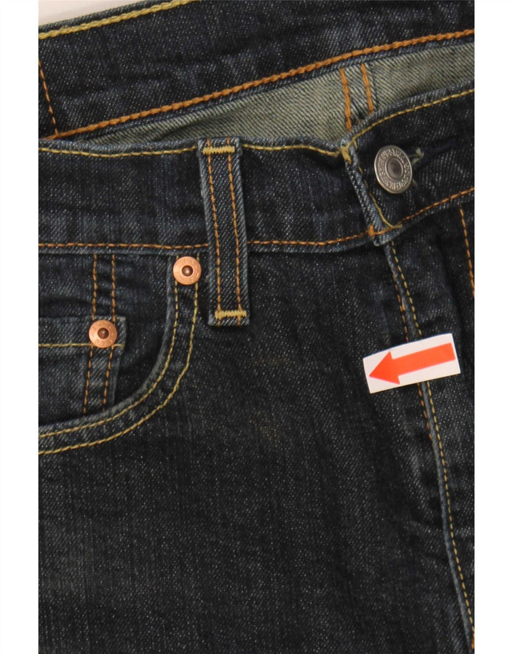 Levi's Herren 505 Regular Straight Jeans W31 L30 Marineblau