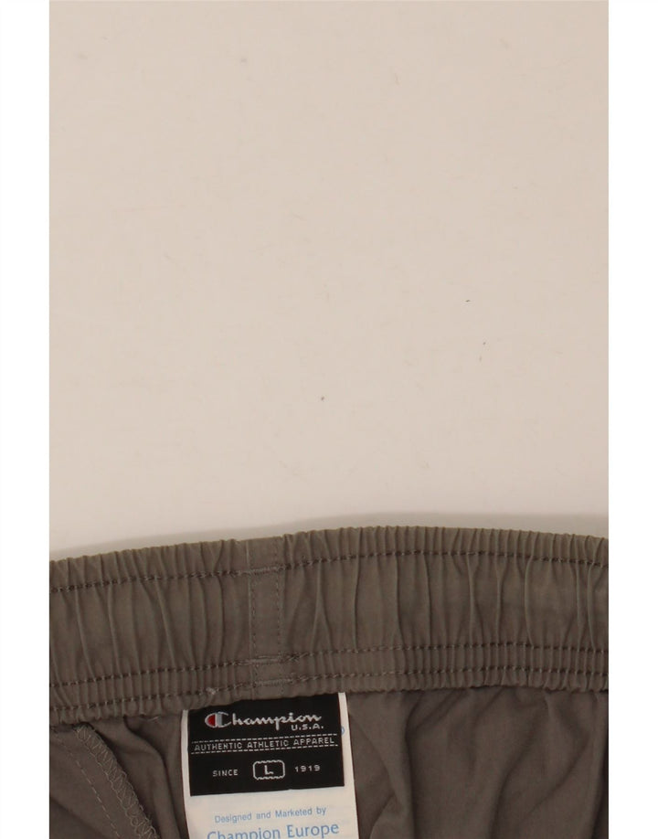 Champion Herren Capri-Trainingshose, große graue Baumwolle