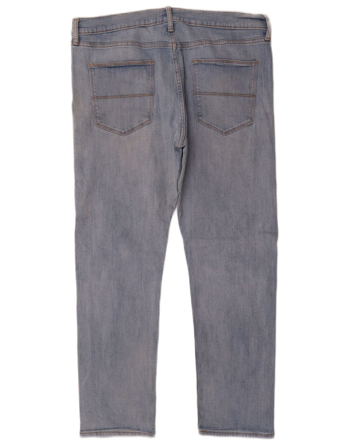 Marks & Spencer Herren Slim Jeans W36 L29 Blaue Baumwolle