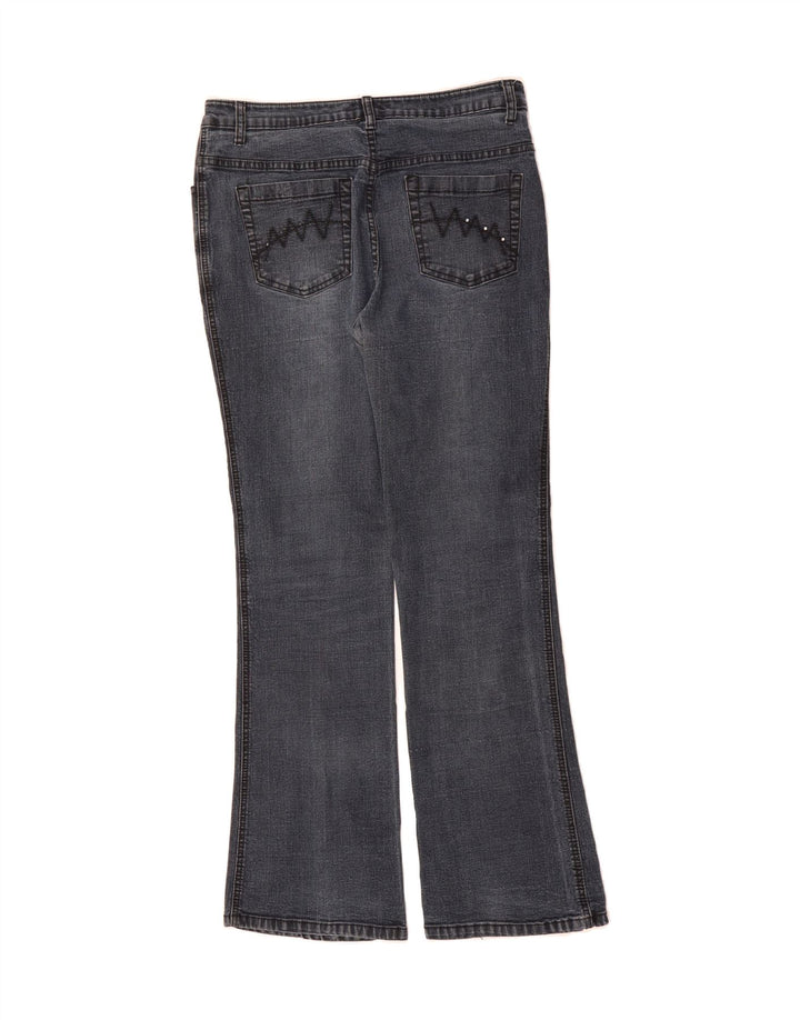 VINTAGE Womens Bootcut Jeans W34 L31 Blue Cotton Vintage Vintage and Second-Hand Vintage from Messina Hembry 