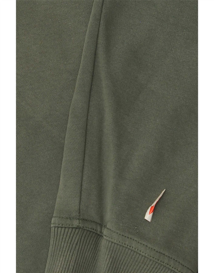 Timberland Herren Grafik-Sweatshirt-Pullover, groß, grüne Baumwolle