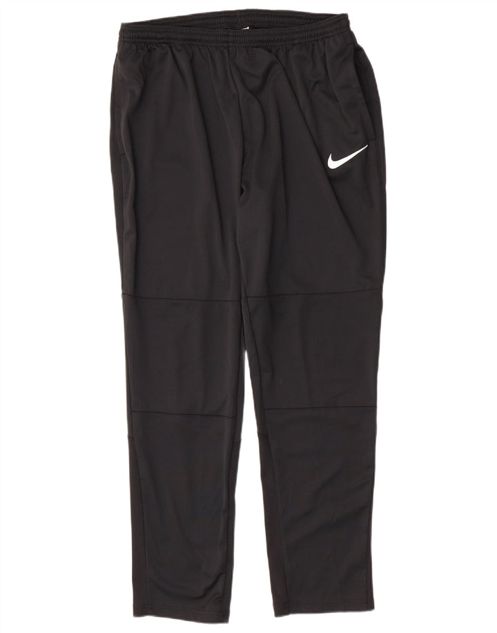 Nike Dri Fit Trainingshose für Jungen, 13–14 Jahre, XL, schwarzes Polyester