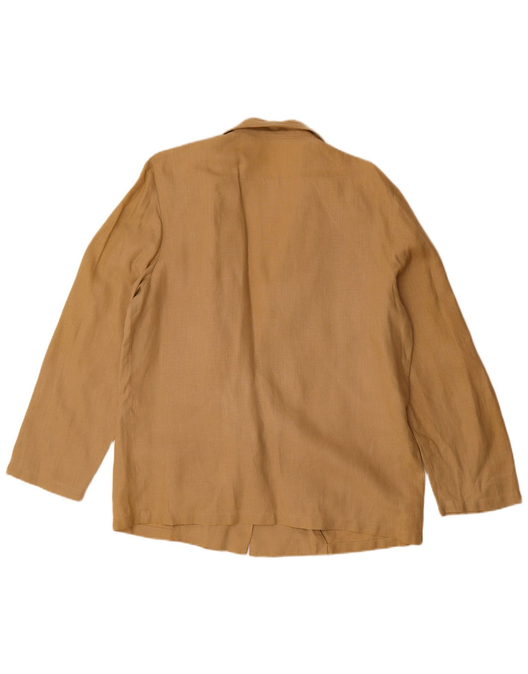 Vintage Damen 1 Knopf Blazer Jacke UK 16 Large Beige