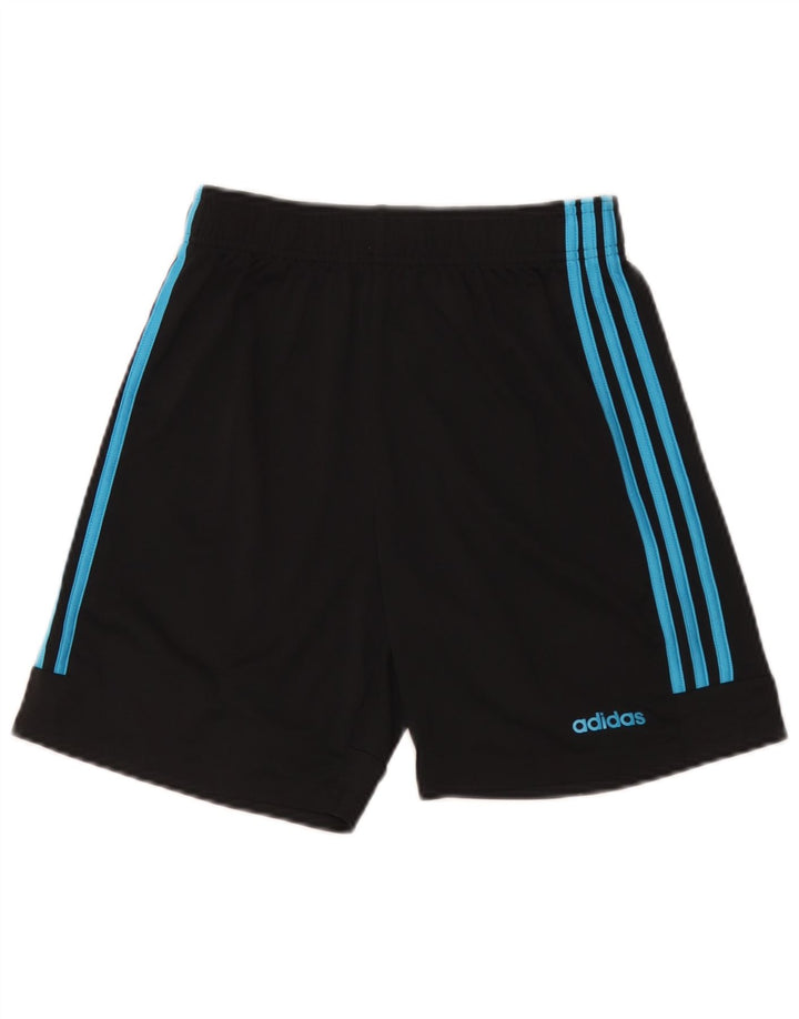Adidas Jungen Climalite Sportshorts 13–14 Jahre, schwarzes Polyester