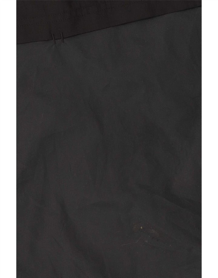 Adidas Herren-Regenjacke mit Kapuze, UK 40, Größe L, Schwarz, Colourblock-Polyester