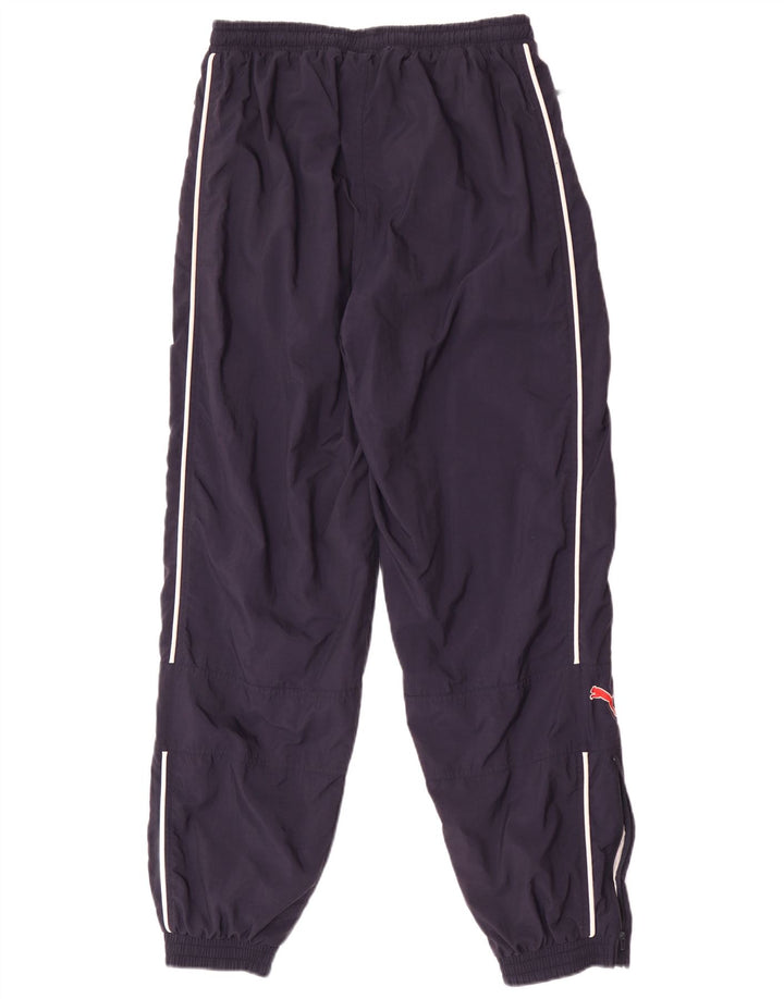 Puma Herren-Trainingshose, Jogginghose, groß, marineblaues Nylon