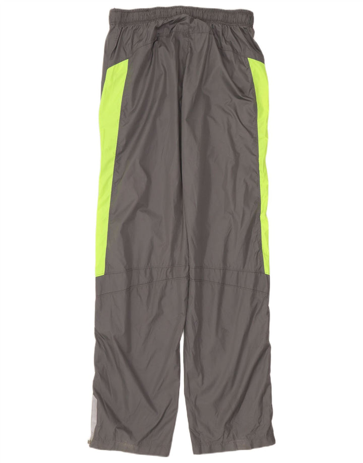 RUSSELL ATHLETIC Herren-Trainingshose, Größe S, Grau, Farbblock-Polyester