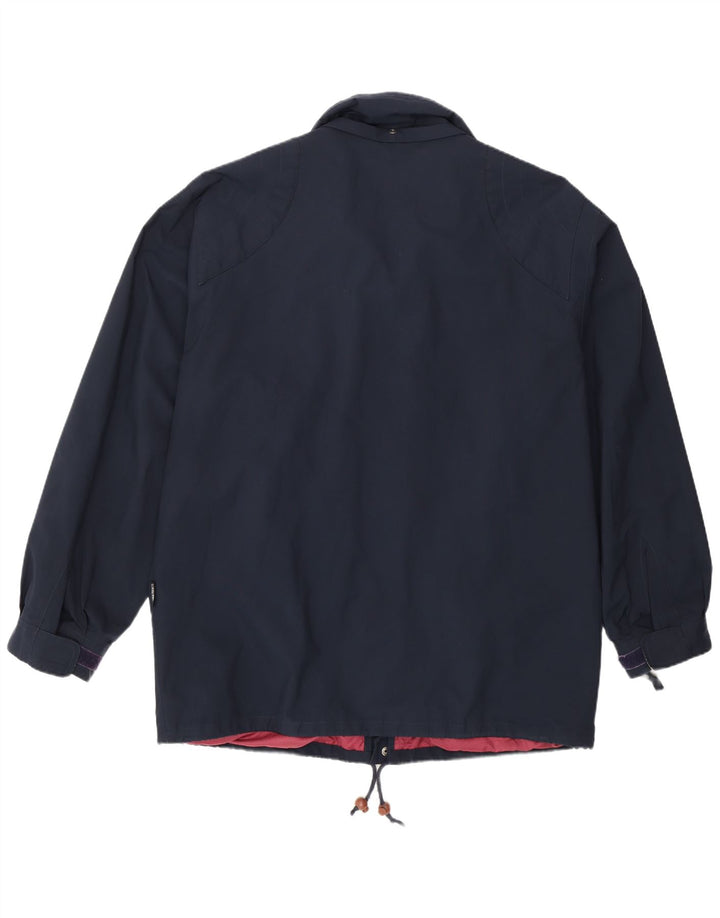Ciesse Piumini Herren Loose Fit Regenjacke IT 52 Large Marineblau Polyester