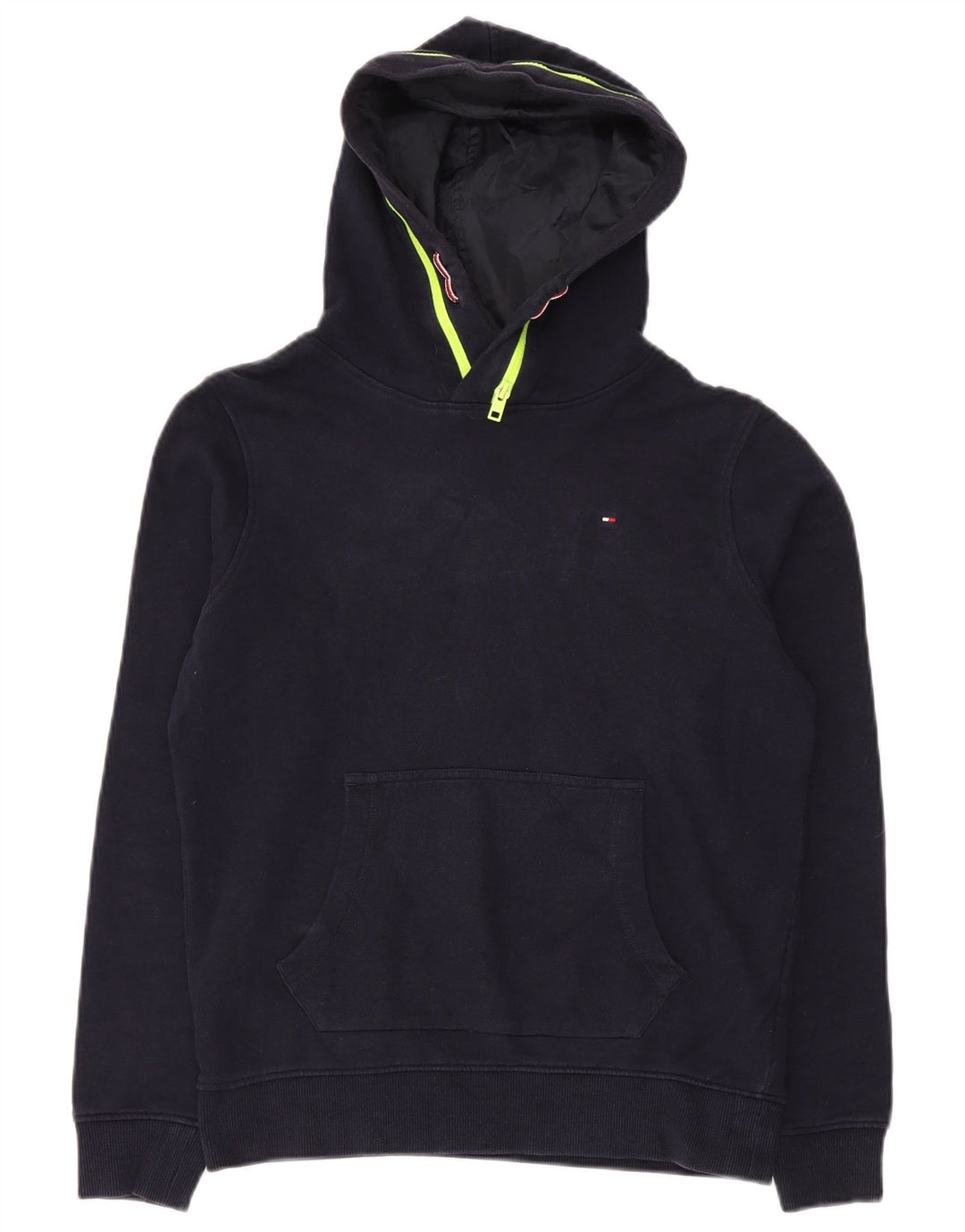 Tommy Hilfiger Kapuzenpullover für Jungen, 13–14 Jahre, marineblaues Polyester