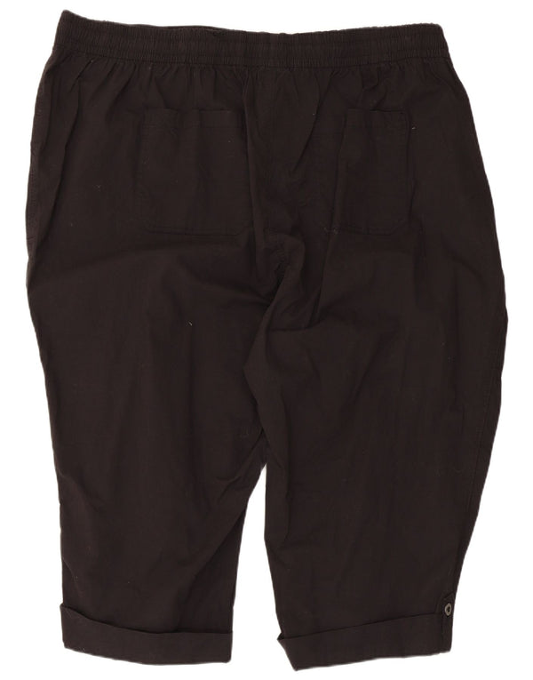 Marks & Spencer Damen Autograph Bermudashorts UK 28 6XL W52 L22 Schwarz