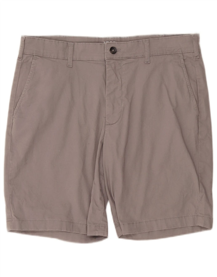 IZOD Salzwasser-Chinoshorts für Herren, W34, Größe L, Grau, Baumwolle