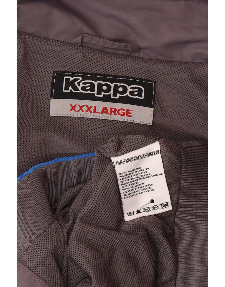 Kappa Herren Bomberjacke UK 46 3XL Grau