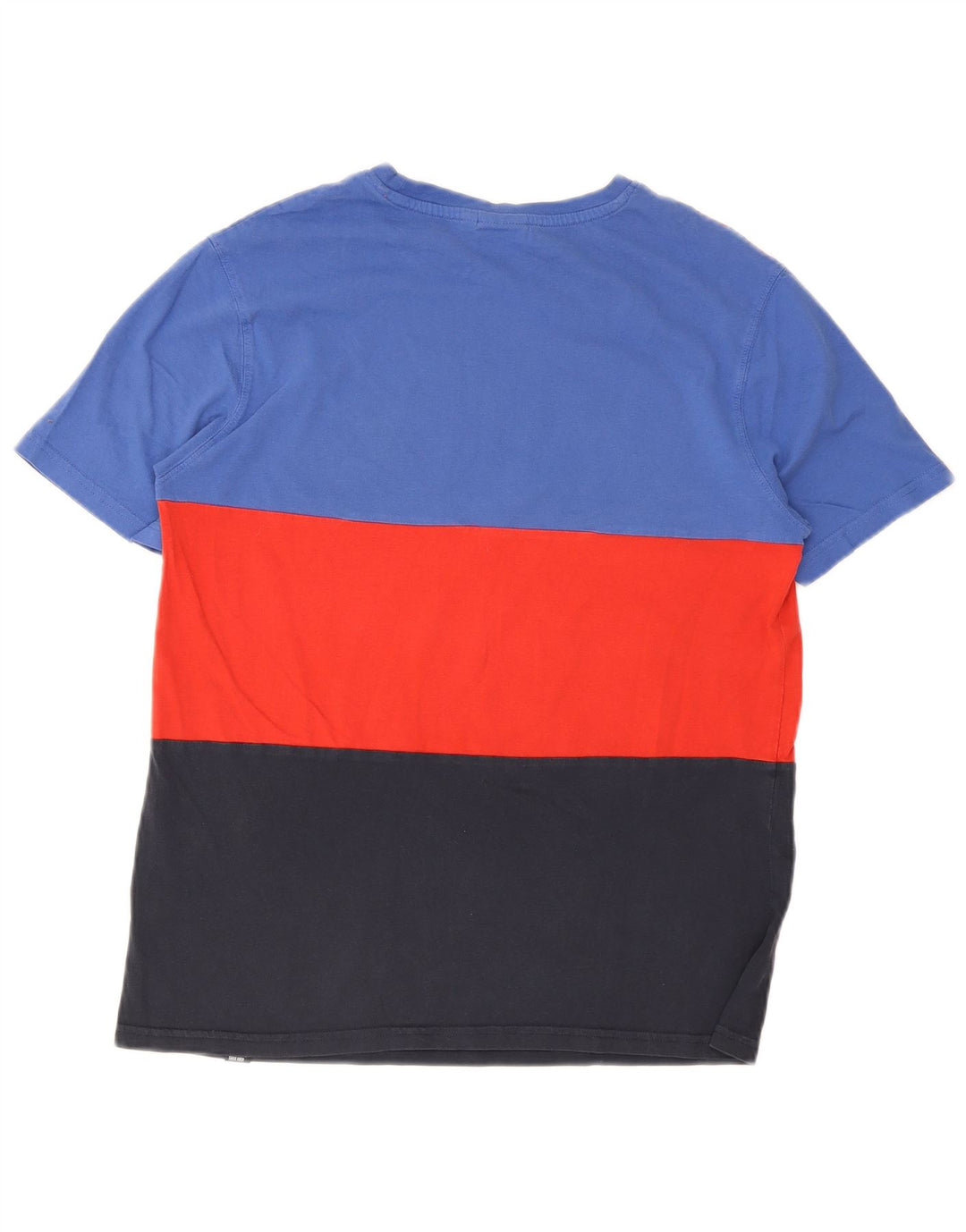 Ellesse Herren-T-Shirt mit Grafik, Größe S, mehrfarbig, Colourblock-Baumwolle