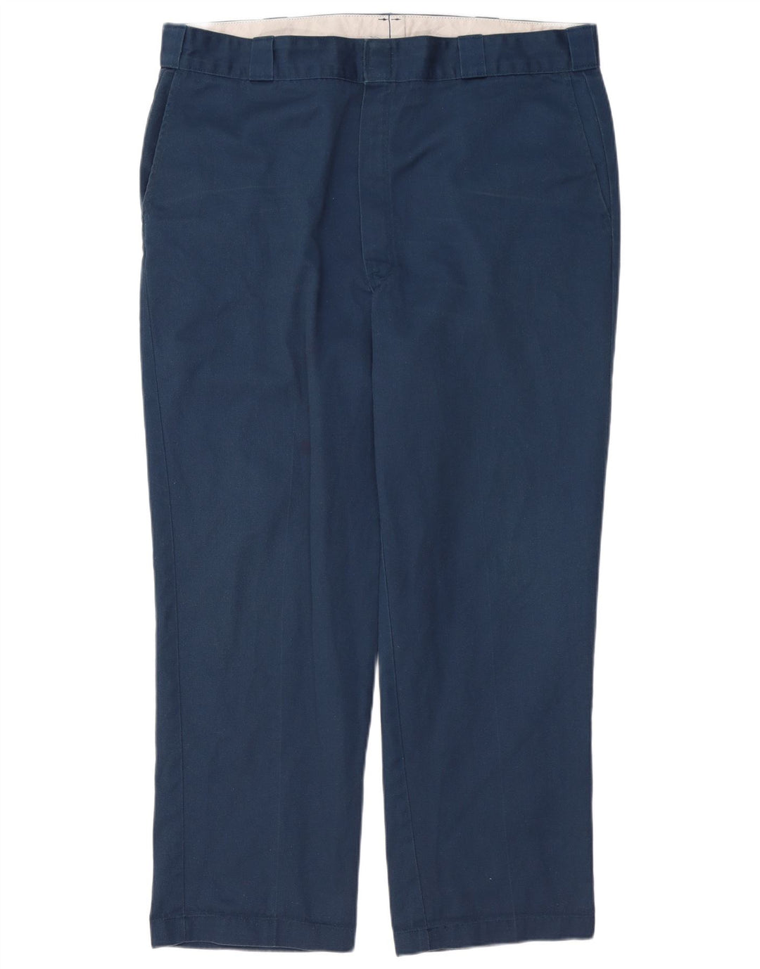 Dickies Herren gerade Chinohose W42 L30 Marineblau