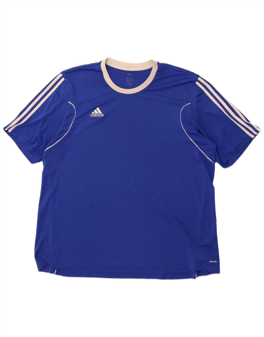 Adidas Herren Climalite T-Shirt Top 3XL Blau Polyester
