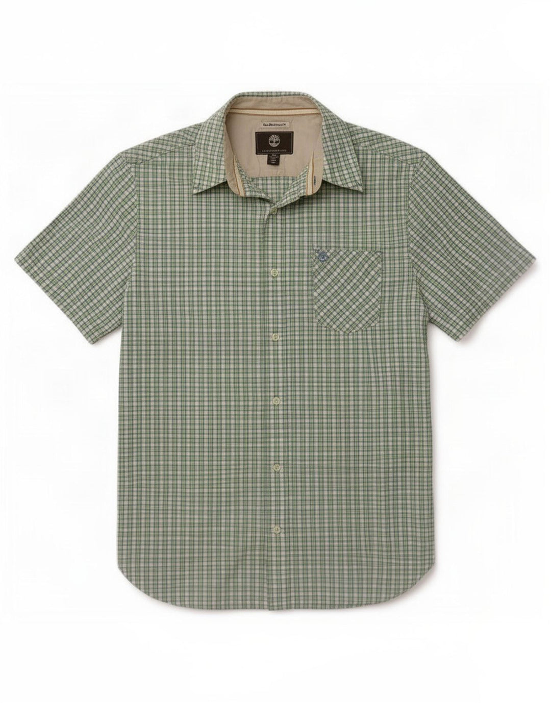 Timberland Herren Earthkeepers Kurzarmhemd, klein, mehrfarbig, Gingham