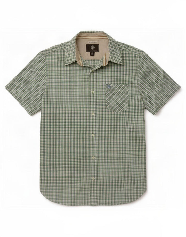 Timberland Herren Earthkeepers Kurzarmhemd, klein, mehrfarbig, Gingham