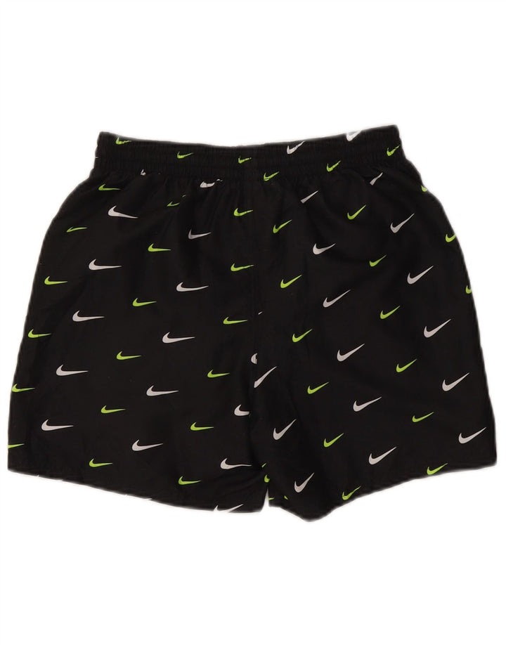 Nike Herren-Sportshorts mit Grafik, Größe S, Schwarz, Polyester
