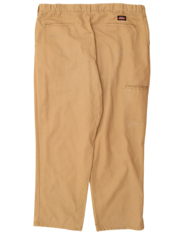 Dickies Mens Pegged Cargo Hose W40 L30 Beige Polyester