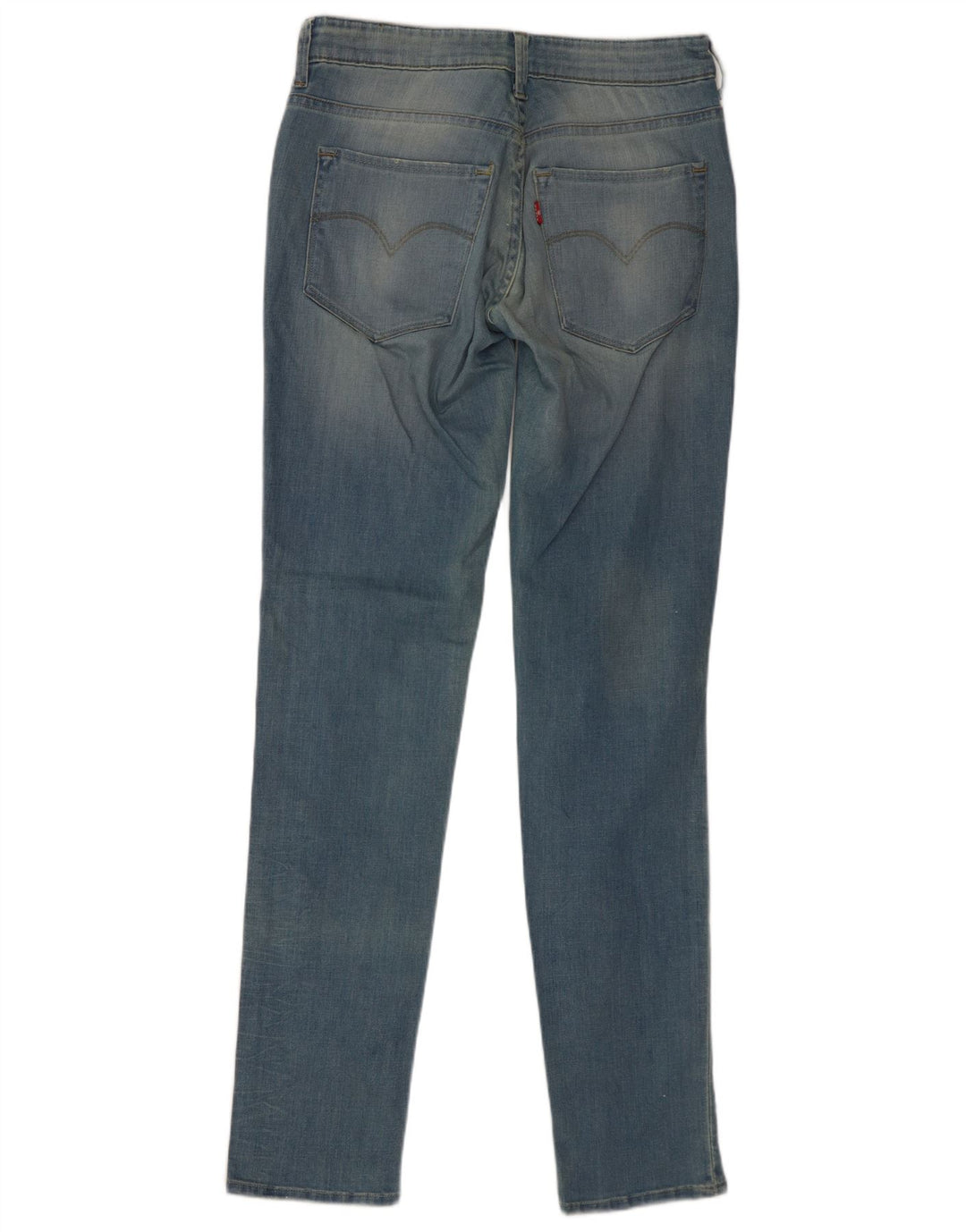LEVI'S Damen Skinny Jeans W27 L32 Blau