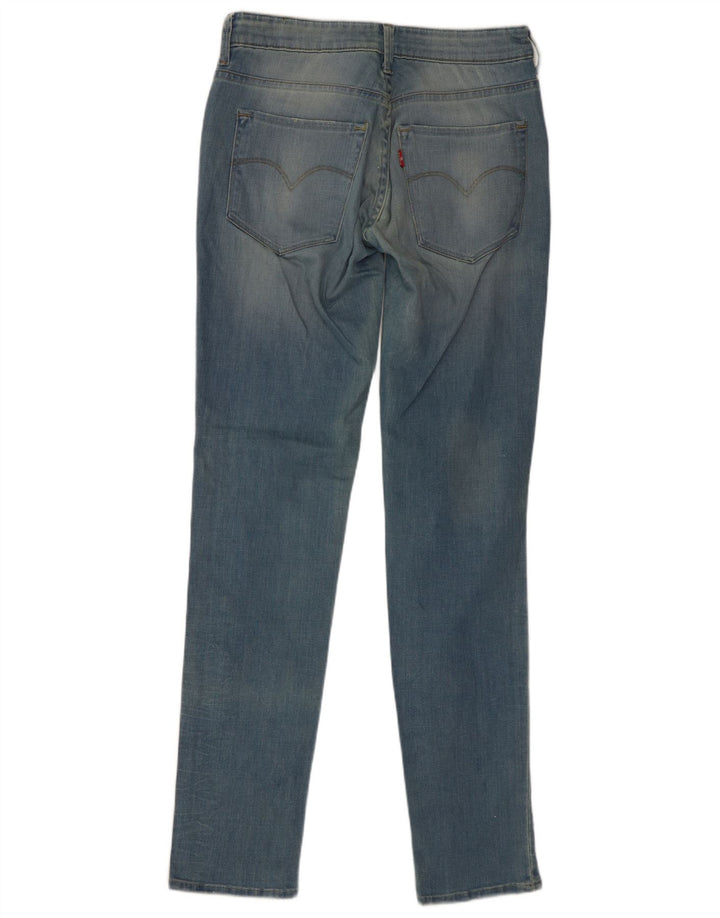 LEVI'S Damen Skinny Jeans W27 L32 Blau