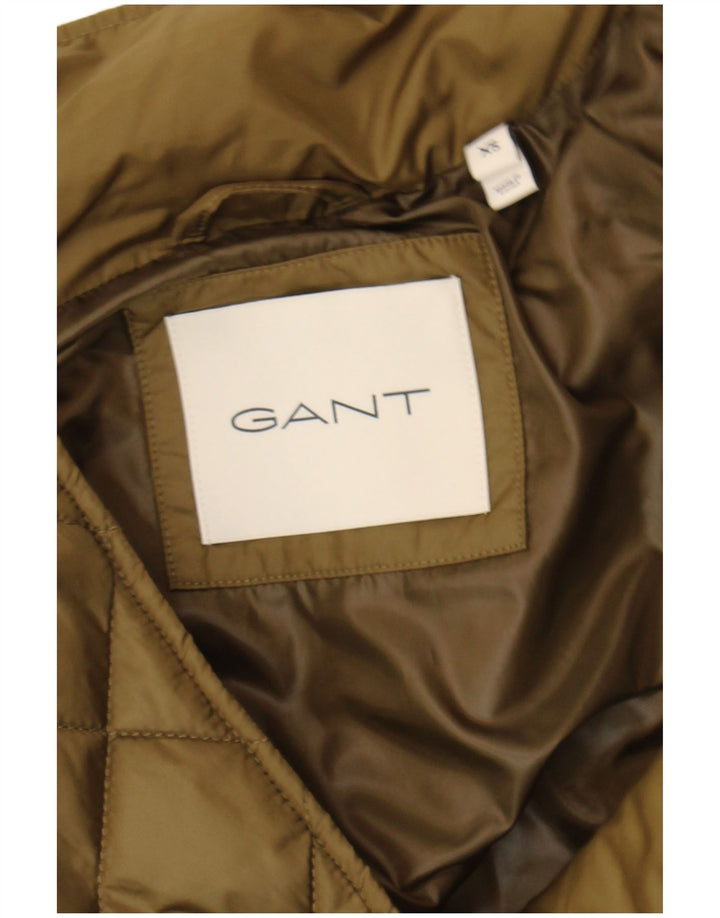 Gant Damen Übergroße Steppjacke UK 6 XS Khaki