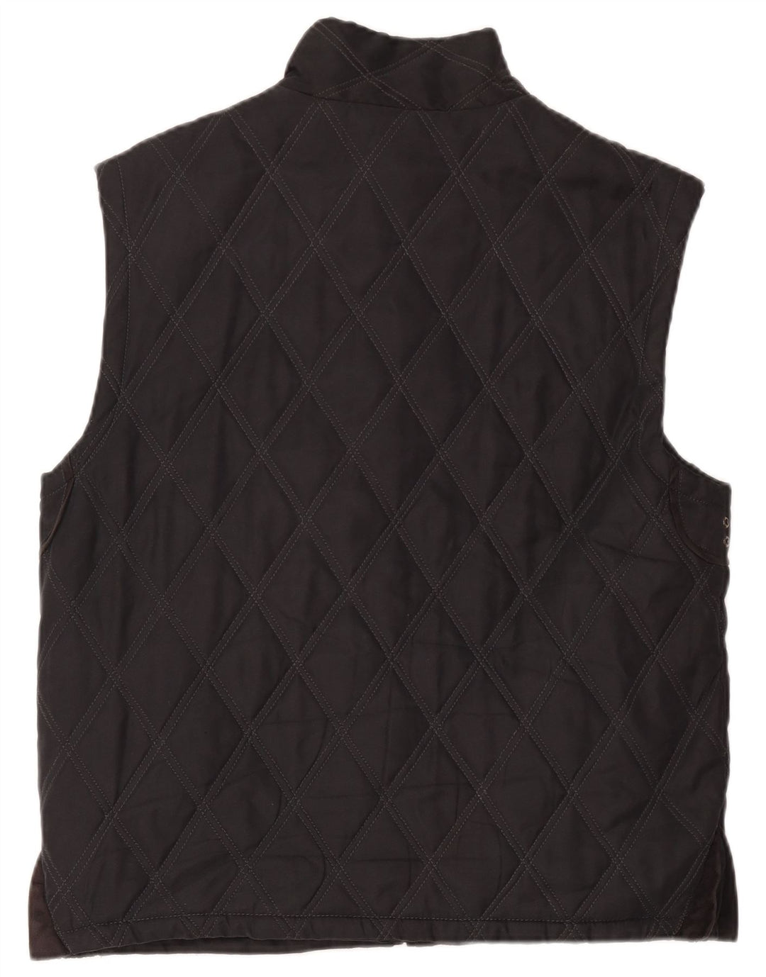 Mila Schon Damen Wattierte Weste EU 52 4XL Schwarz Polyester