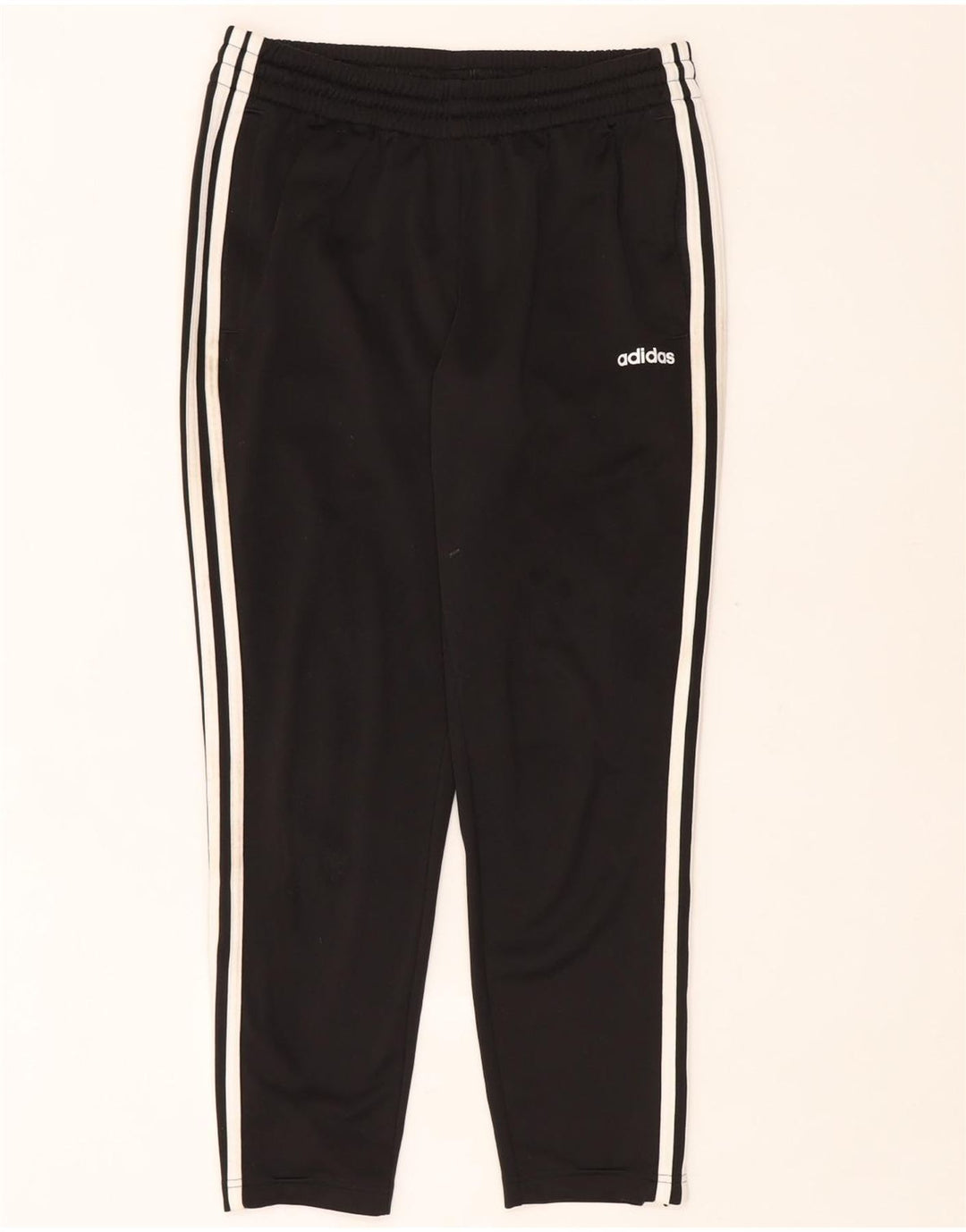 Adidas Damen-Trainingshose UK 12/14 Mittelschwarzes Polyester