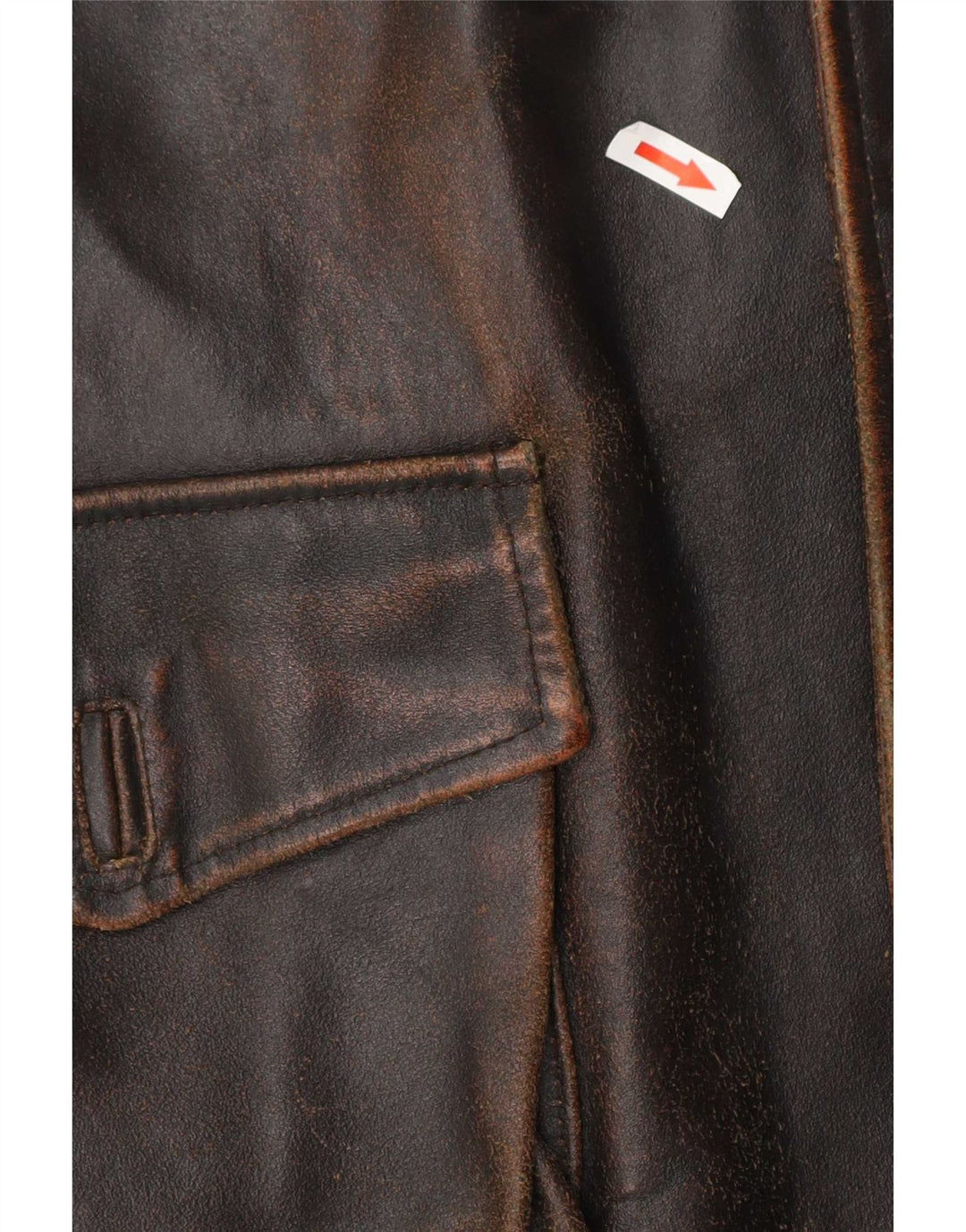 Vintage Herren Lederjacke UK 42 XL Braun