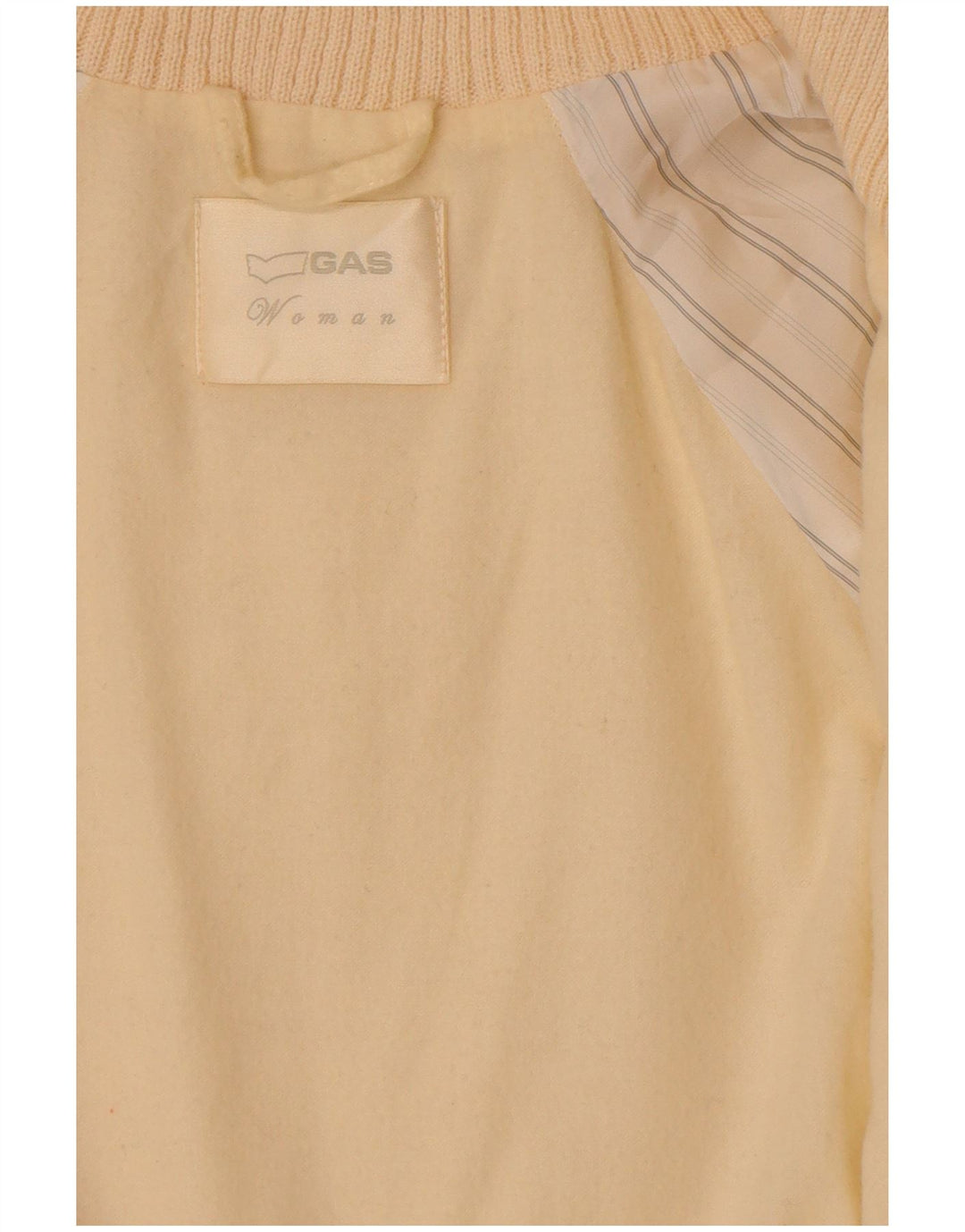 Gas Damen Kunstpelzmantel UK 14 Medium Off White