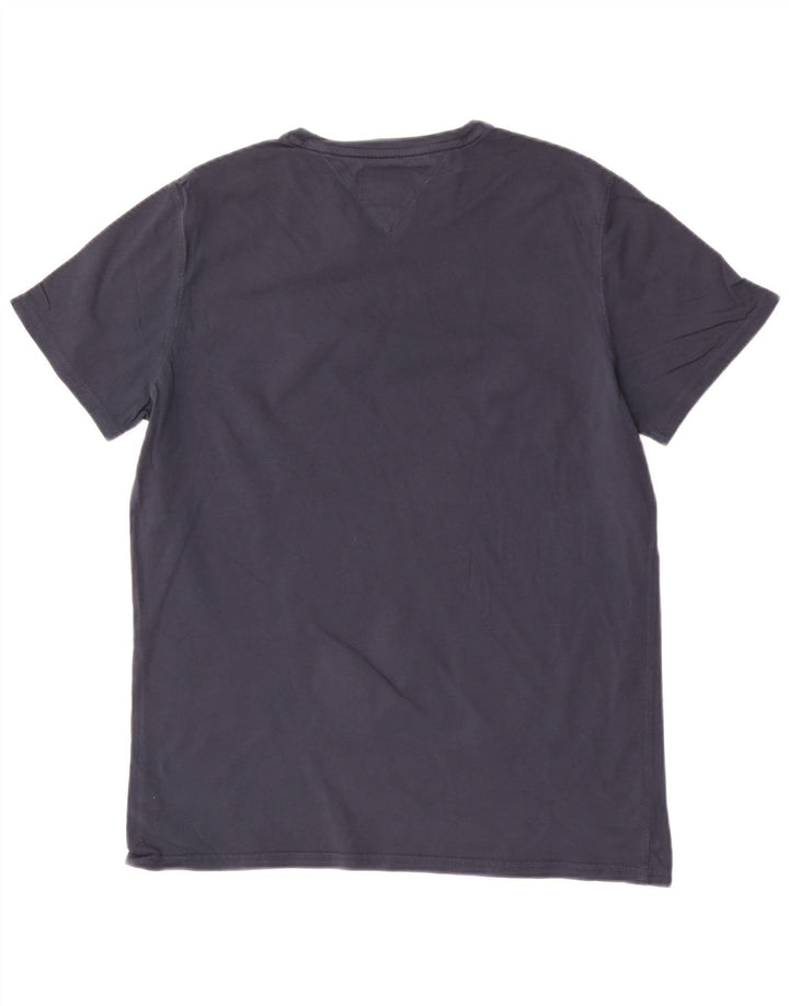 Tommy Hilfiger Herren T-Shirt Top Large Marineblau