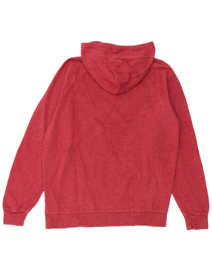 UNDER ARMOUR Herren-Kapuzenpullover aus mittelroter Baumwolle