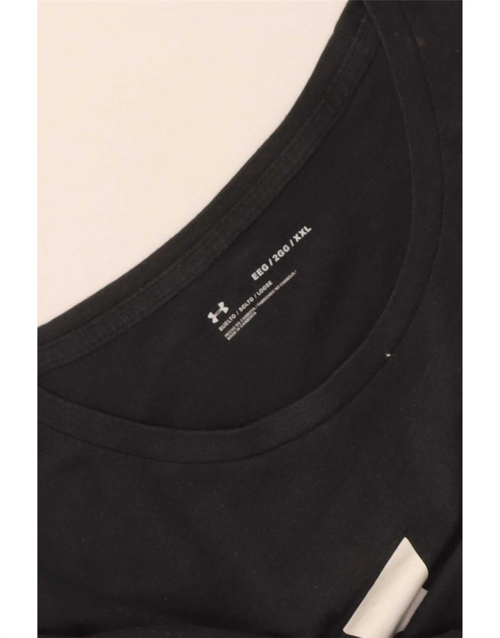 Under Armour Herren Grafik T-Shirt Top 2XL Schwarz