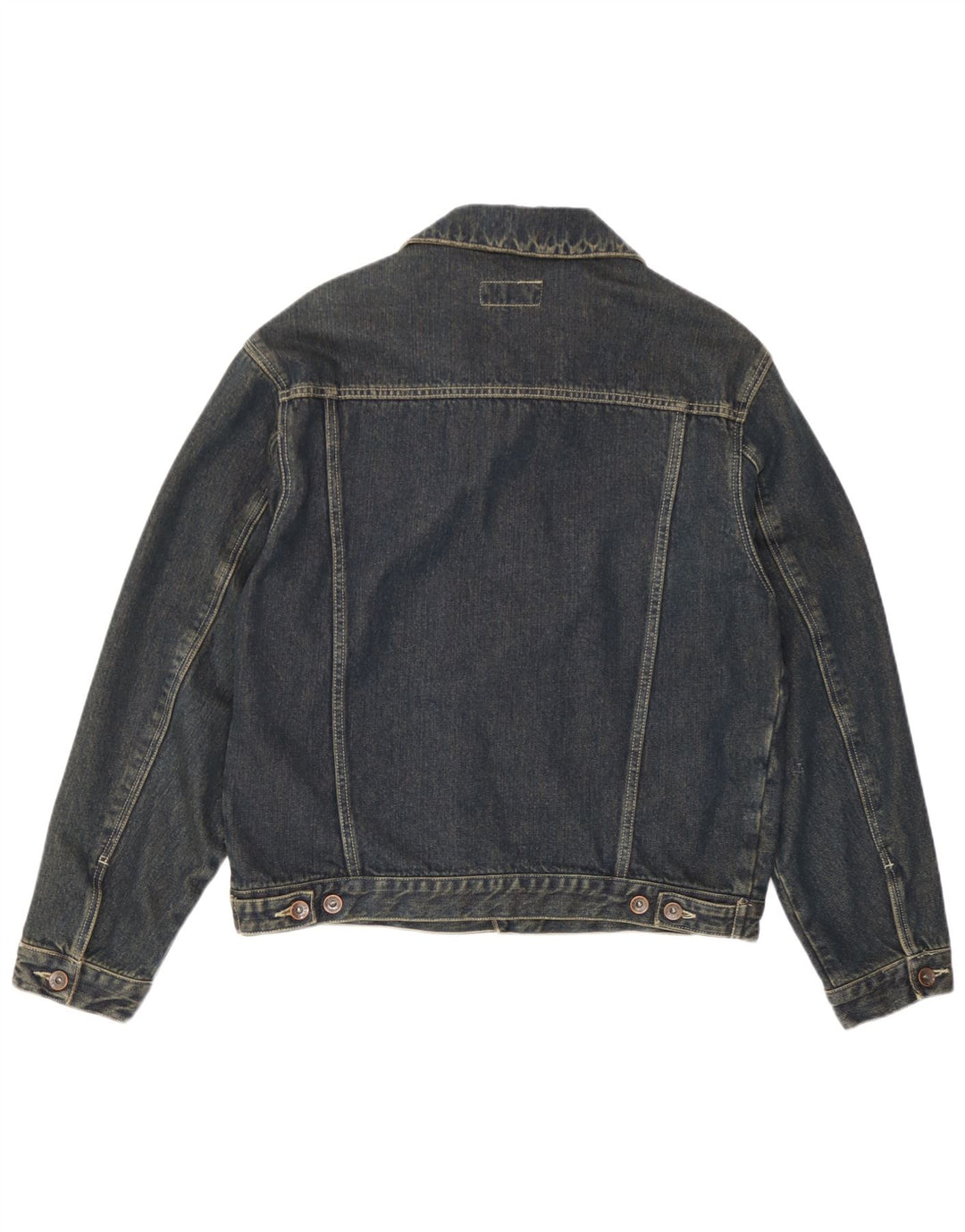 WPM Herren Jeansjacke UK 38 Mittelblaue Baumwolle