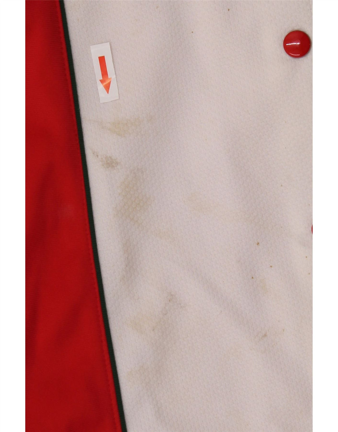 Vintage Damen-Trainingshose IT 40 Small Red Colourblock Polyester
