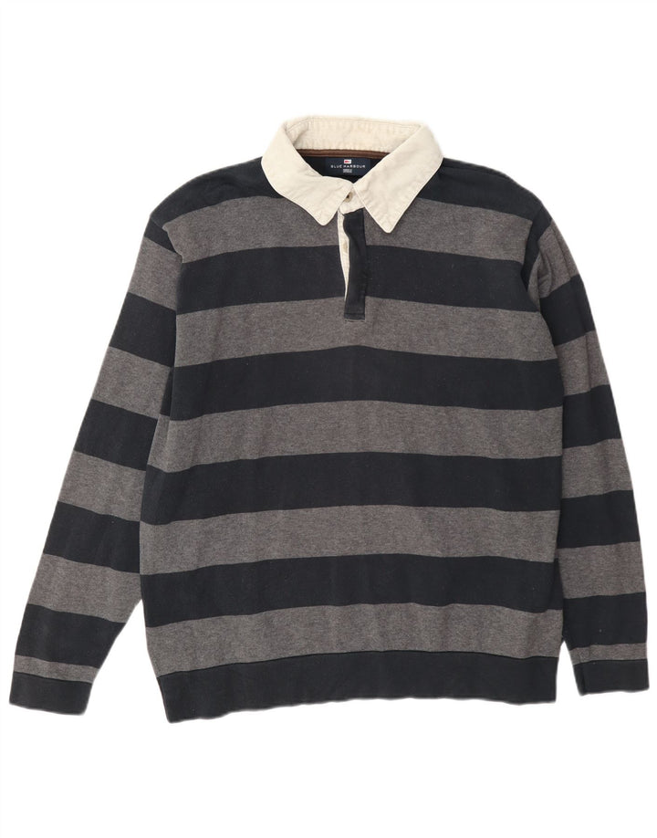 Marks & Spencer Herren Blue Harbour Polo Neck Pullover Pullover Mittelschwarz