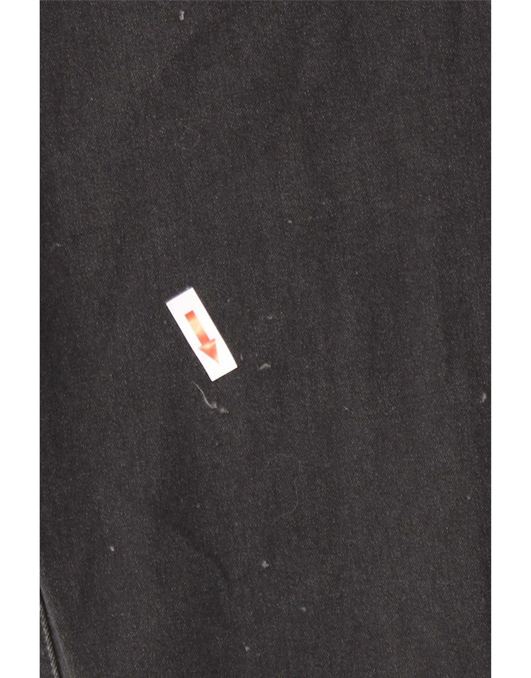 Guess Herren Straight Jeans W29 L32 Schwarze Viskose