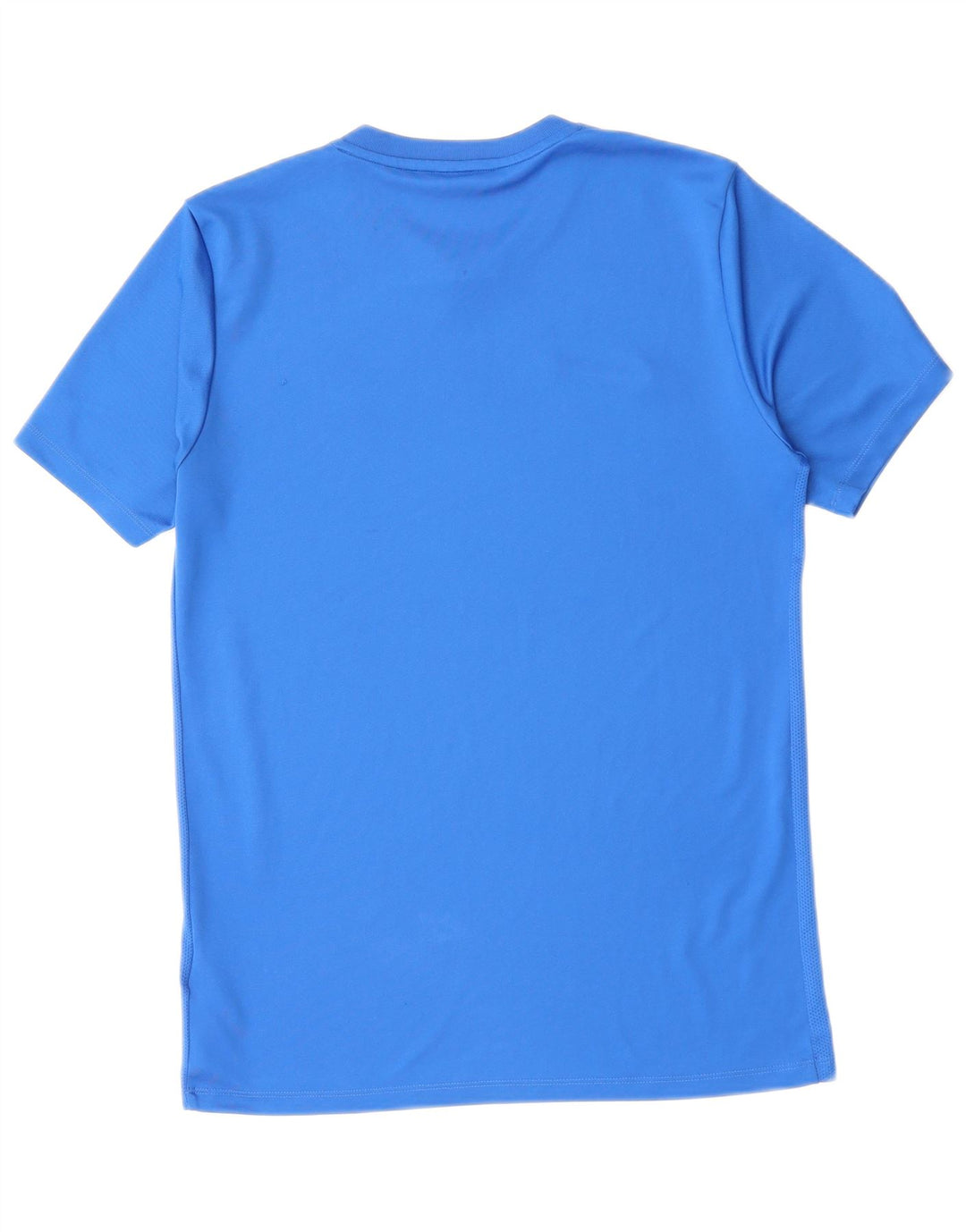 NIKE Herren Dri Fit T-Shirt Top Mittelblaues Polyester