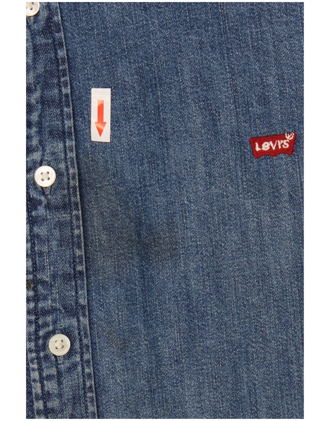 Levi's Herren-Jeanshemd XL aus blauer Baumwolle