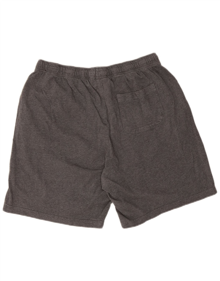 Nike Herren-Sportshorts XL aus grau gefleckter Baumwolle