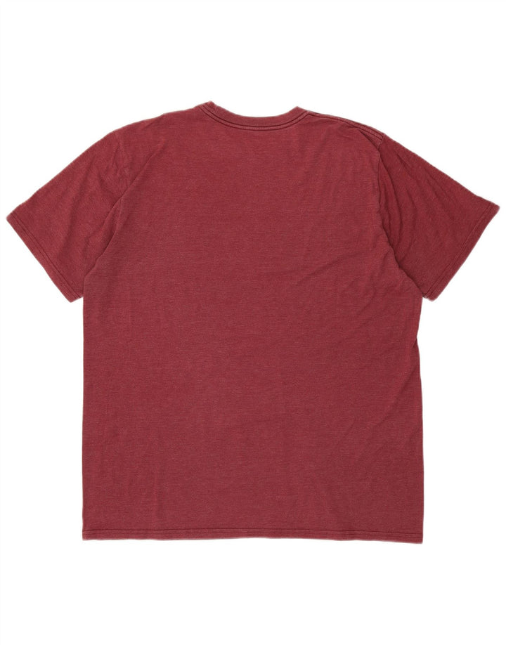 CONVERSE Herren Chuck Taylor Graphic T-Shirt Top Medium Maroon